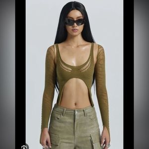 The Kript - Aerin Top (Olive)